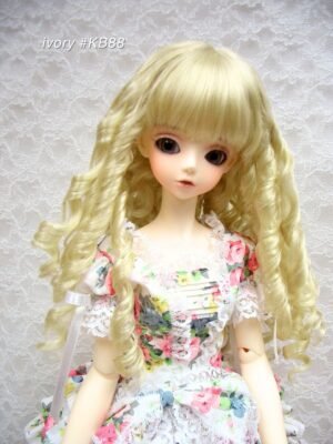 Wig / 9-10 inch / Curly Hair (Ivory #KB88)