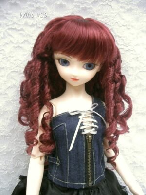 Wig / 9-10 inch / Curly Hair (Wine #39)