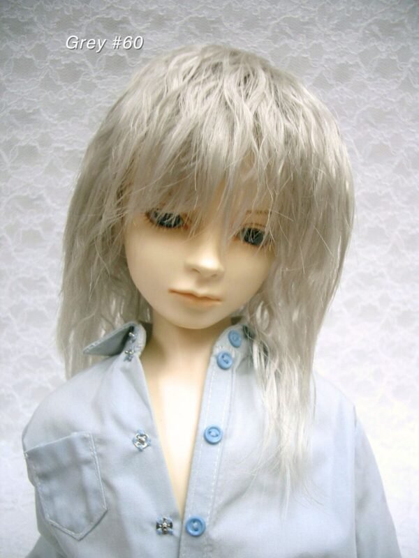 Wig / 9-10 inch / Medium Wave (Grey #60)