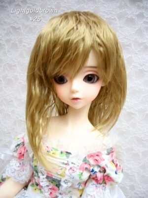 Wig / 9-10 inch / Medium Wave (Lightgoldbrown #25)