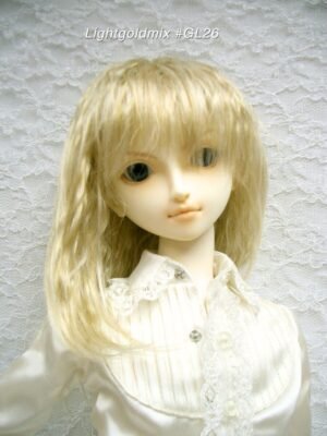 Wig / 9-10 inch / Medium Wave (Lightgoldmix #GL26)