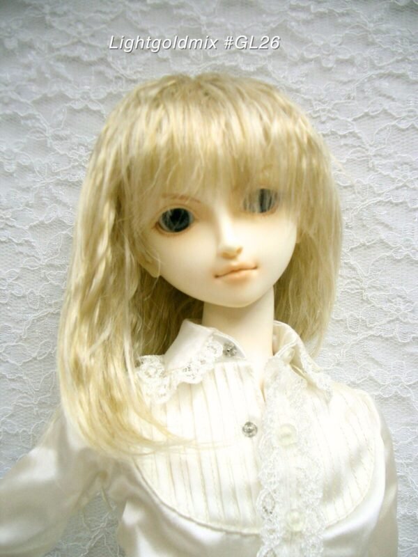 Wig / 9-10 inch / Medium Wave (Lightgoldmix #GL26)