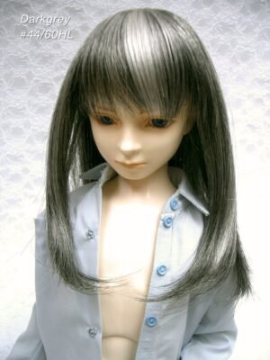 Wig / 9-10 inch / Medium Straight Layer (Darkgrey #44/60HL)