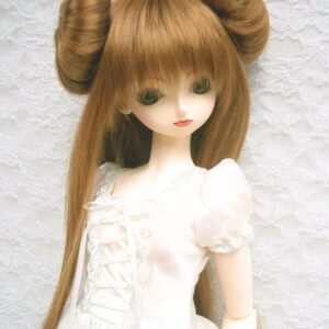 Wig / 9-10 inch / Chun-Li Buns (Brown #27)