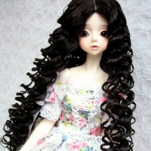 Wig / 9-10 inch / Volume Curly Hair (Black #2)