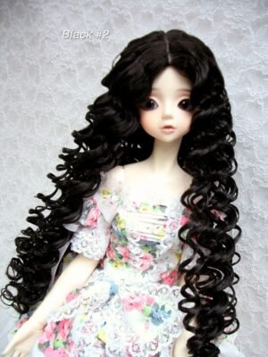 Wig / 9-10 inch / Volume Curly Hair (Black #2)