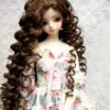 Wig / 9-10 inch / Volume Curly Hair (Darkbrown #2/28M)