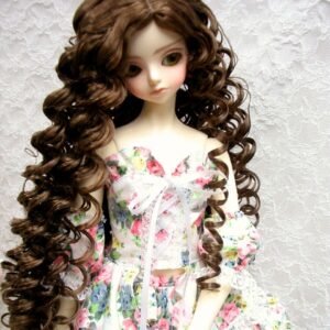 Wig / 9-10 inch / Volume Curly Hair (Darkbrown #2/28M)