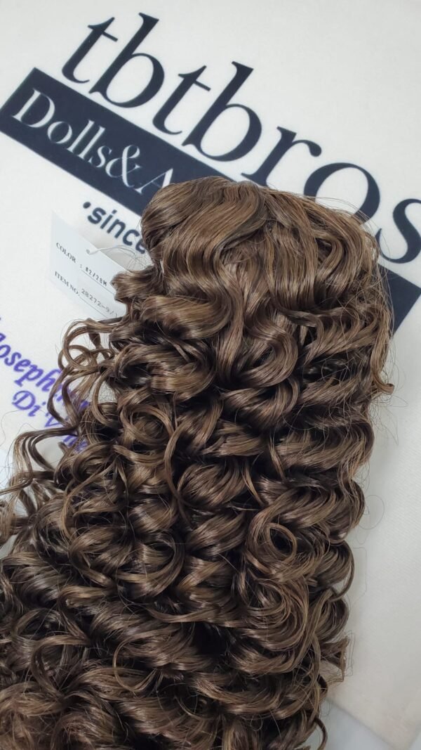 Wig / 9-10 inch / Volume Curly Hair (Darkbrown #2/28M)