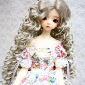 Wig / 9-10 inch / Volume Curly Hair (Grey #60)