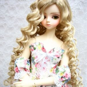 Wig / 9-10 inch / Volume Curly Hair (Lightgoldmix #GL26)
