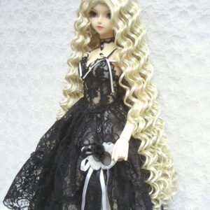 Wig / 9-10 inch / Long Volume Curly Hair (Ivory #KB88)