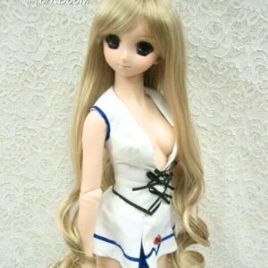 Wig / 8-9 inch / Long Hair *Curly at bottom (Dark ivory #16/KB88M)
