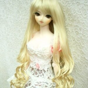 Wig / 8-9 inch / Long Hair *Curly at bottom (Ivory #KB88)