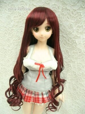 Wig / 8-9 inch / Long Hair *Curly at bottom (Wine #2/39M)