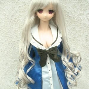 Wig / 8-9 inch / Long Hair *Curly at bottom (Grey #60)