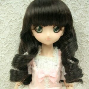 Wig / 8-9 inch / Princess Curly (Blacky Brown #4)
