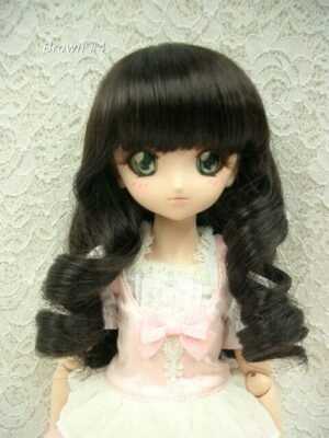 Wig / 8-9 inch / Princess Curly (Blacky Brown #4)