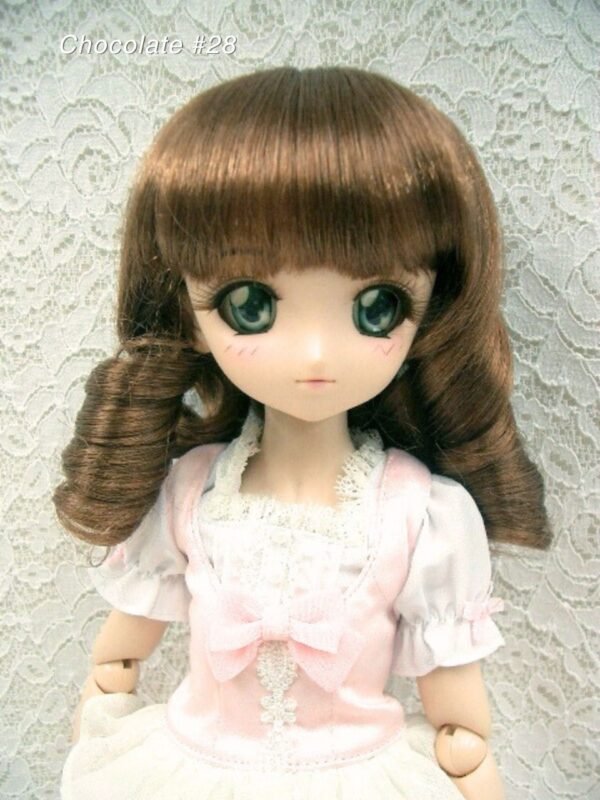 Wig / 8-9 inch / Princess Curly (Chocolate #28)