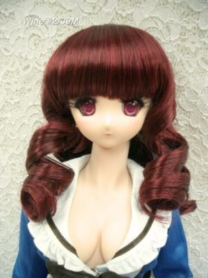 Wig / 8-9 inch / Princess Curly (Wine #2/39M)