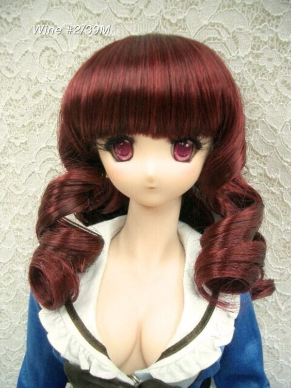 Wig / 8-9 inch / Princess Curly (Wine #2/39M)