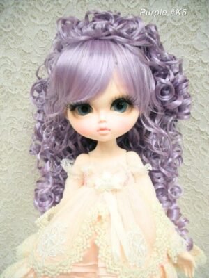 Wig / 11-12 inch / Volume Curly Hair (Purple #K5)