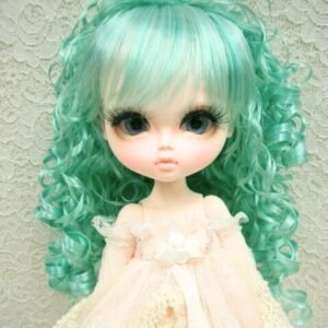 Wig / 11-12 inch / Volume Curly Hair (Lightblue #K19/K3M)