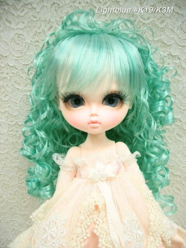 Wig / 11-12 inch / Volume Curly Hair (Lightblue #K19/K3M)