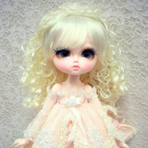 Wig / 11-12 inch / Volume Curly Hair (White #K19)