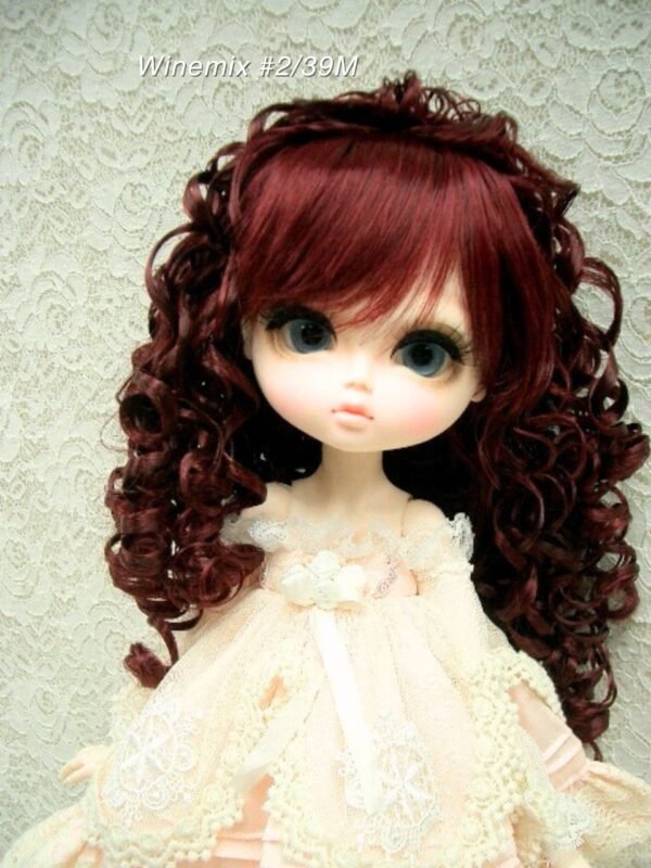 Wig / 11-12 inch / Volume Curly Hair (Winemix #2/39M)