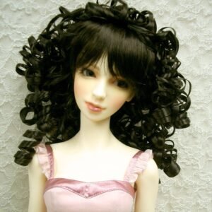 Wig / 8-9 inch / Volume Curly (Black #4)