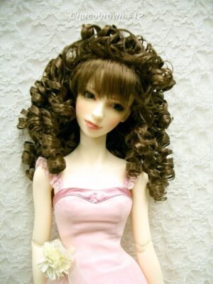 Wig / 8-9 inch / Volume Curly (Chocobrown #12)