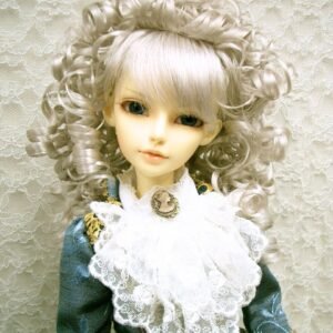 Wig / 8-9 inch / Volume Curly (Grey #60)