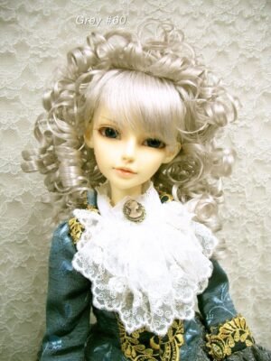 Wig / 8-9 inch / Volume Curly (Grey #60)