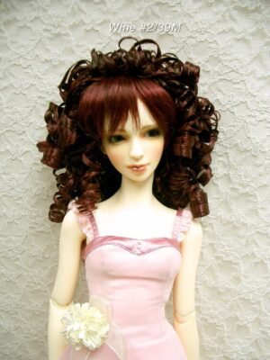 Wig / 8-9 inch / Volume Curly (Wine #2/39M)
