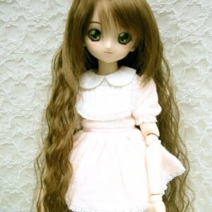 Wig / 8-9 inch / Long Wave with Bangs (Chocobrown #12)