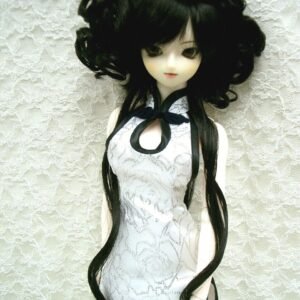 Wig / 8-9 inch / Volume Curly Shaggy (Black #2)