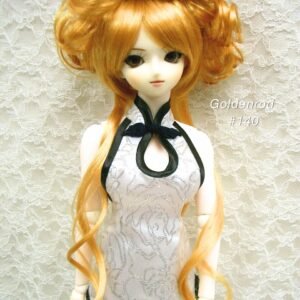 Wig / 8-9 inch / Volume Curly Shaggy (Goldenrod #140)
