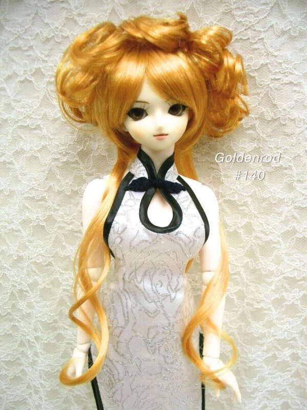 Wig / 8-9 inch / Volume Curly Shaggy (Goldenrod #140)