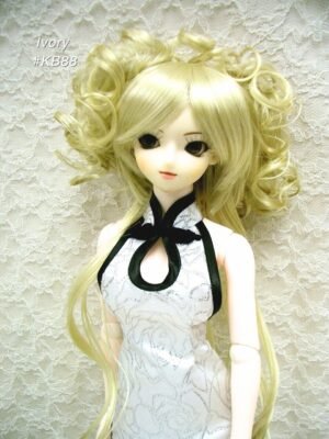 Wig / 8-9 inch / Volume Curly Shaggy (Ivory #KB88)