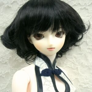 Wig / 8-9 inch / Short Curly (Black #2)