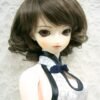 Wig / 8-9 inch / Short Curly (Black-green #18)