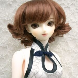 Wig / 8-9 inch / Short Curly (Brown #27)