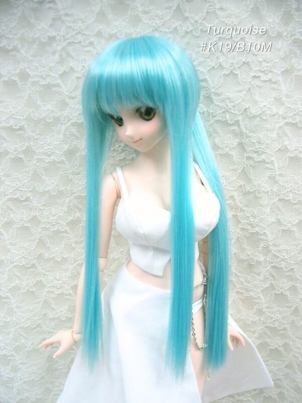 Wig / 8-9 inch / Samurai (Turquoise #K19/B10M)
