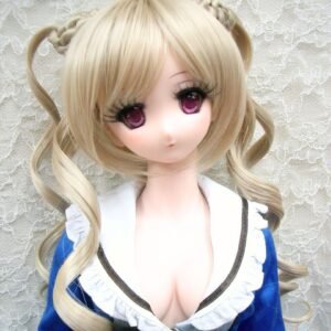 Wig / 8-9 inch / Twin-tails Loose Curly (Dark Ivory #22/613M)