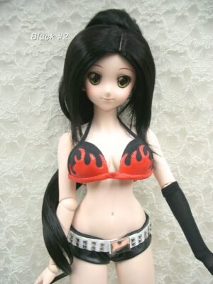 Wig / 8-9 inch / Ponytail (Black #2)