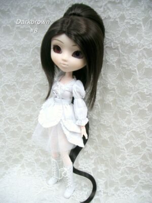 Wig / 8-9 inch / Ponytail (Dark brown #8)