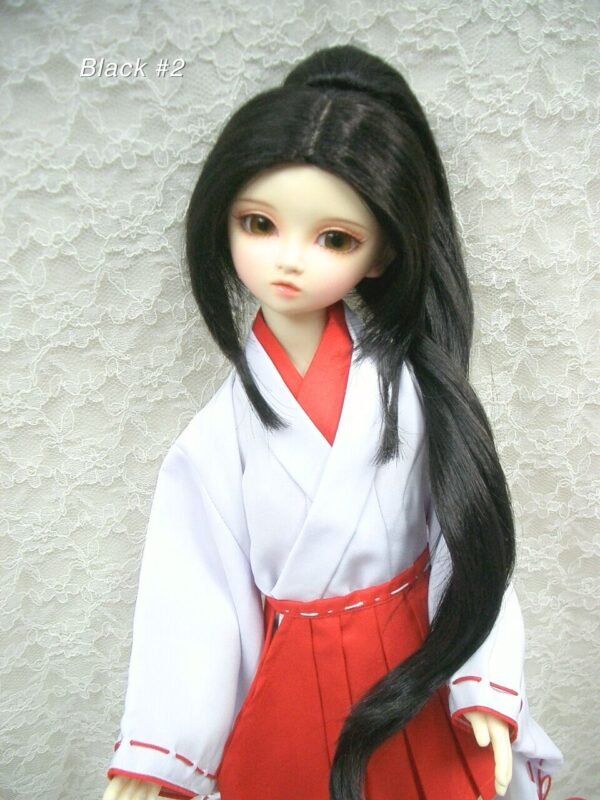 Wig / 9-10 inch / High Ponytail (Black #2)