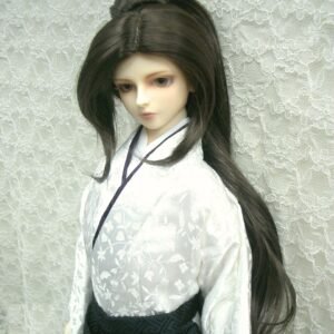Wig / 9-10 inch / High Ponytail (Dark brown #8)