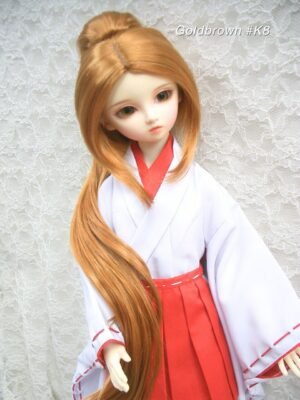 Wig / 9-10 inch / High Ponytail (Goldbrown #K8)